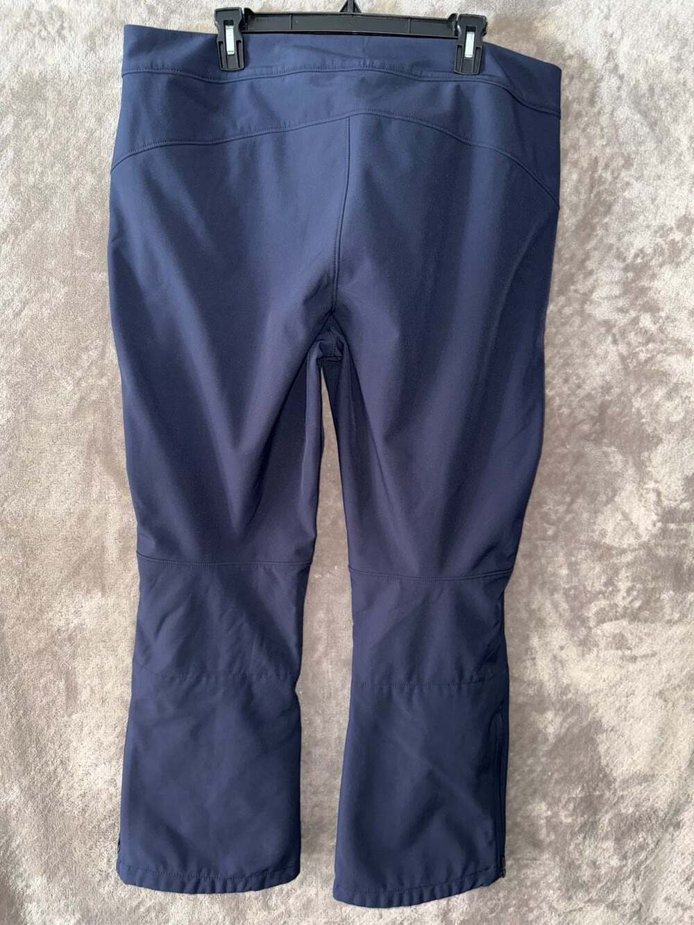 Eddie Bauer Women's XL Softshell Ski Snow Pants Navy Blue - Picture 8 of 9